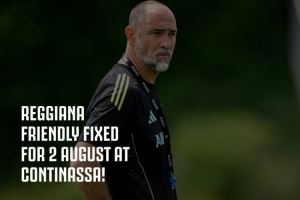 尤文公布季前赛：8月2日对阵雷吉亚纳，8月10日对阵多特