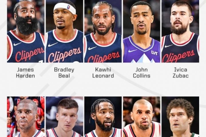 🥵养老院？快船队内8人年纪30+😳上35的高达4个