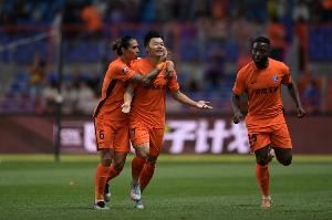 罗竞：能首发取得进球，并历史性的打进足协杯四强感觉很开心