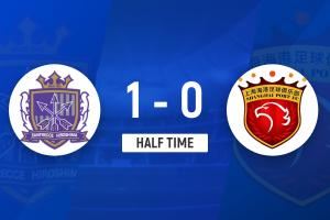 半场-荒木隼人破门傅欢回传险送礼 海港暂0-1广岛三箭